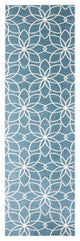 Aqua Terali Area Rug, Turquoise, 2'6"x8'