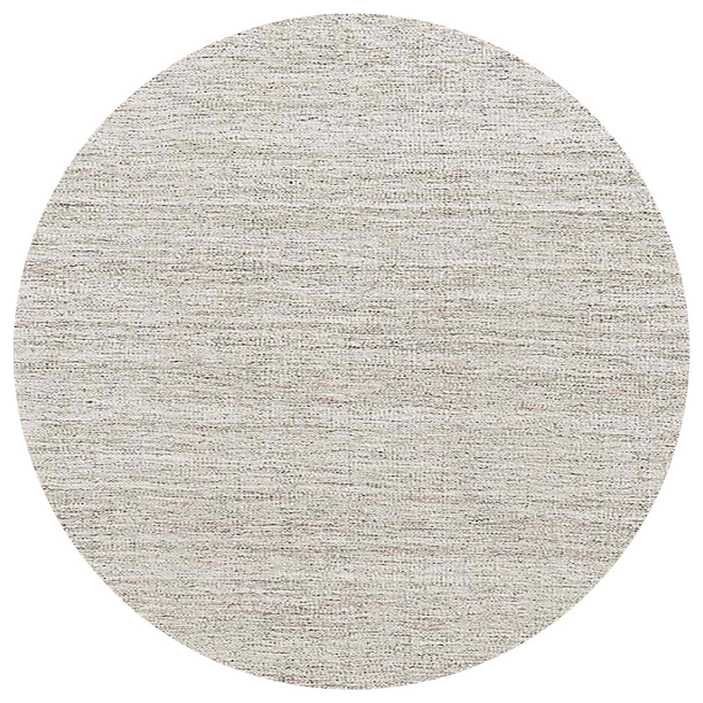 Ahgly Company Indoor Round Mid-Century Modern Area Rugs, 3' Round