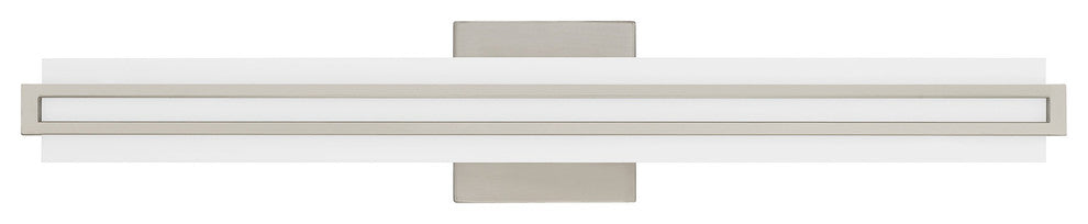 Livex Lighting Brushed Nickel LED Light ADA Bath Vanity