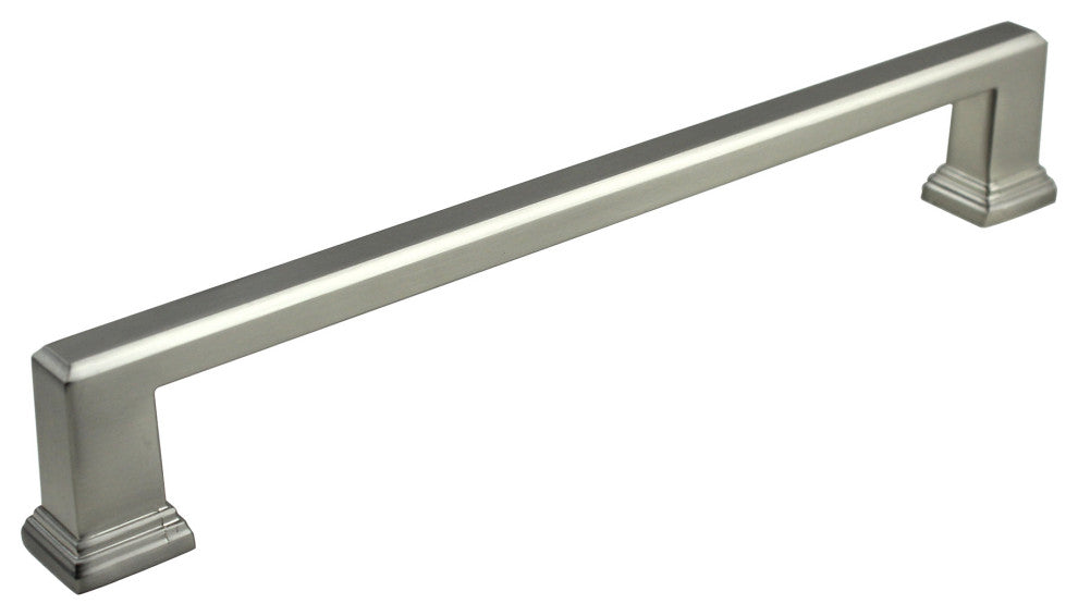 Dowell Series 3011 Handles, 192mm/7.6" CTC, Brushed Nickel, 5-Pack