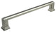 Dowell Series 3011 Handles, 192mm/7.6" CTC, Brushed Nickel, 5-Pack