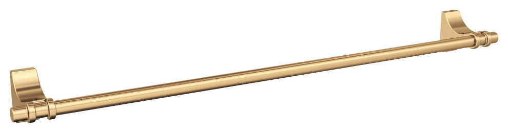 Amerock Davenport Transitional Towel Bar, Champagne Bronze, 24" Center-to-Center