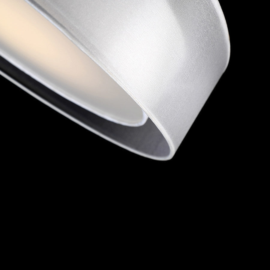 Metropolis LED Pendant, Brushed Nickel, 24", 3000k