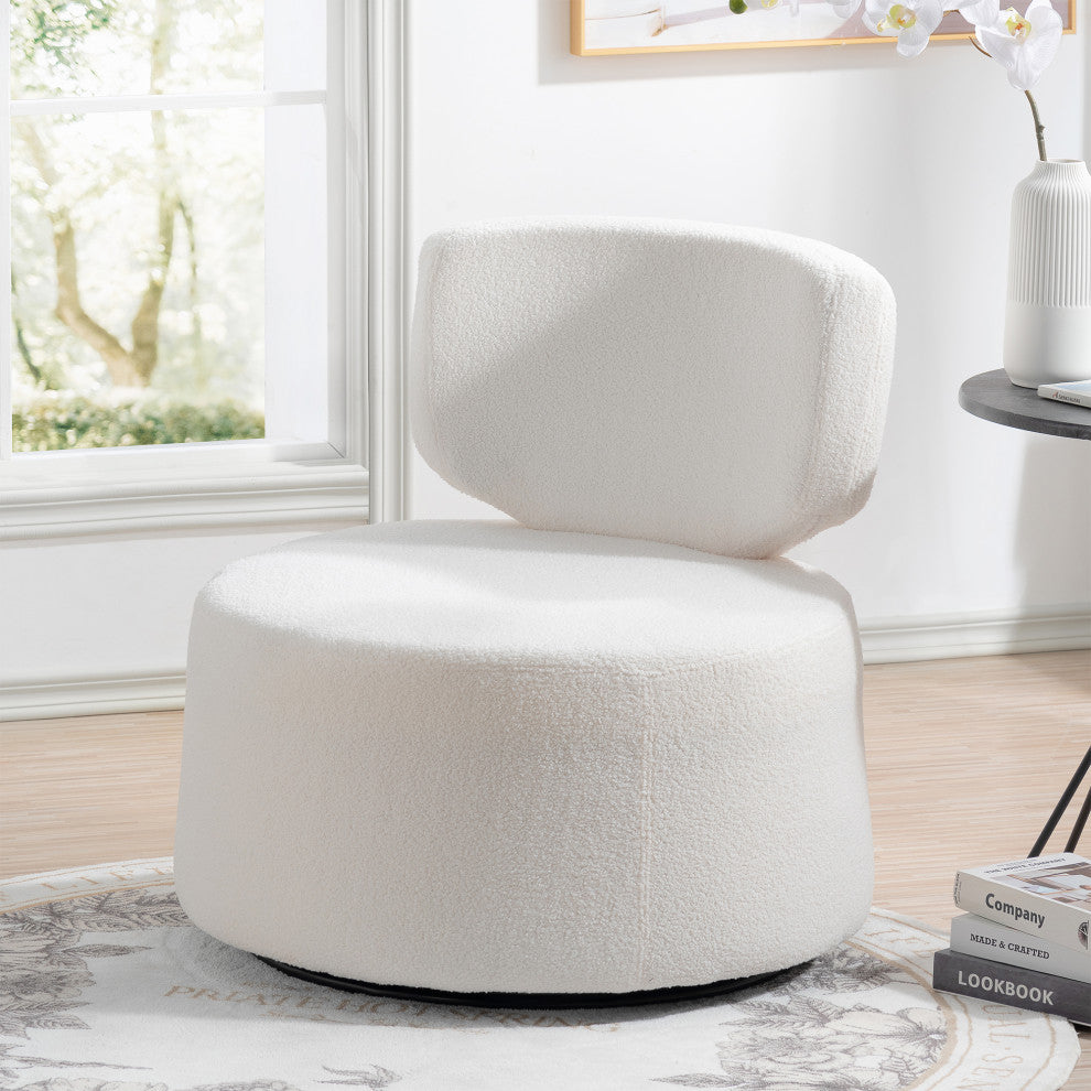Faux Leather/Fabric Side Chair with Metal Base, White, 29'' X 29''