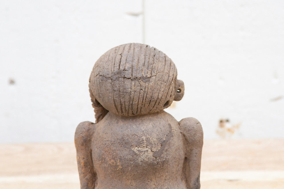 Pre-Columbian Style Clay Figure
