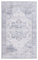 Safavieh Arizona Machine-Washable Collection ARZ137 Rug, Grey/Light Grey, 4'x6'