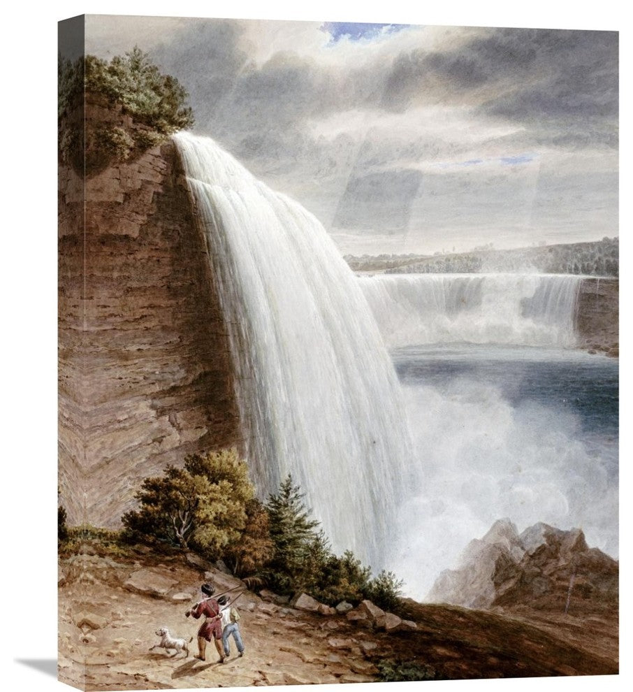 "Niagara Falls" Stretched Canvas Giclee by William James Bennett, 17"x22"