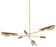 Astrid Chandelier-Dark Brown Elek
