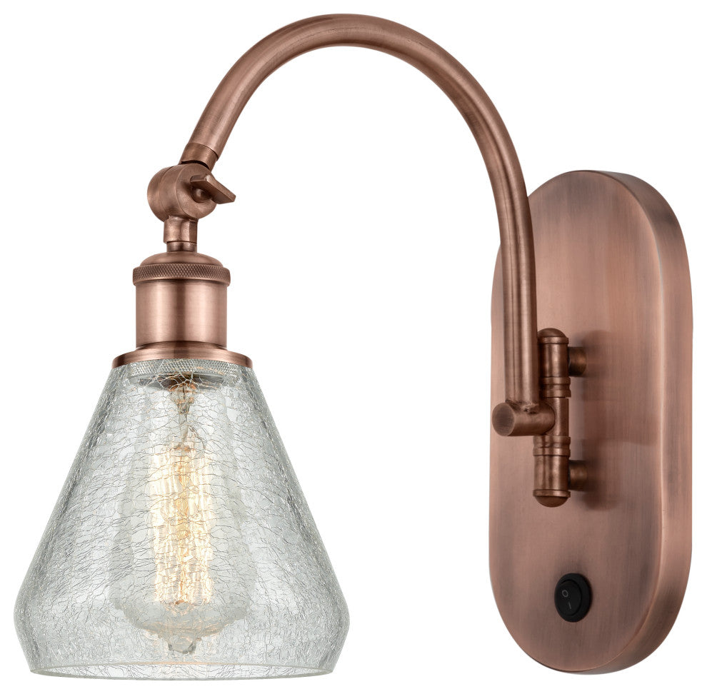 Innovations 518-1W-AC-G275-LED 1-Light Sconce, Antique Copper