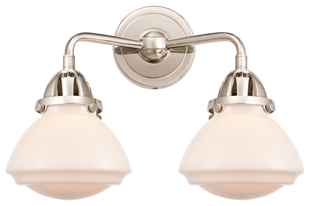 Innovations 288-2W-PN-G321-LED 2-Light Bath Vanity Light, Polished Nickel