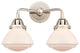 Innovations 288-2W-PN-G321-LED 2-Light Bath Vanity Light, Polished Nickel