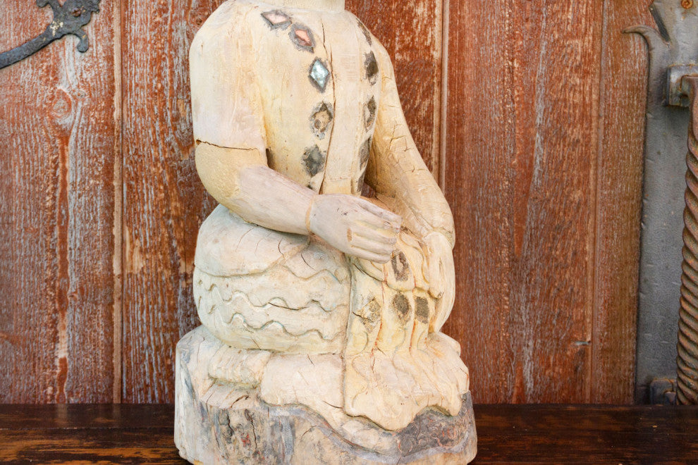 19th Century Burmese Jeweled Buddha