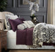 6-PieceAugusta Toile Duvet Package, Super Queen Amethyst