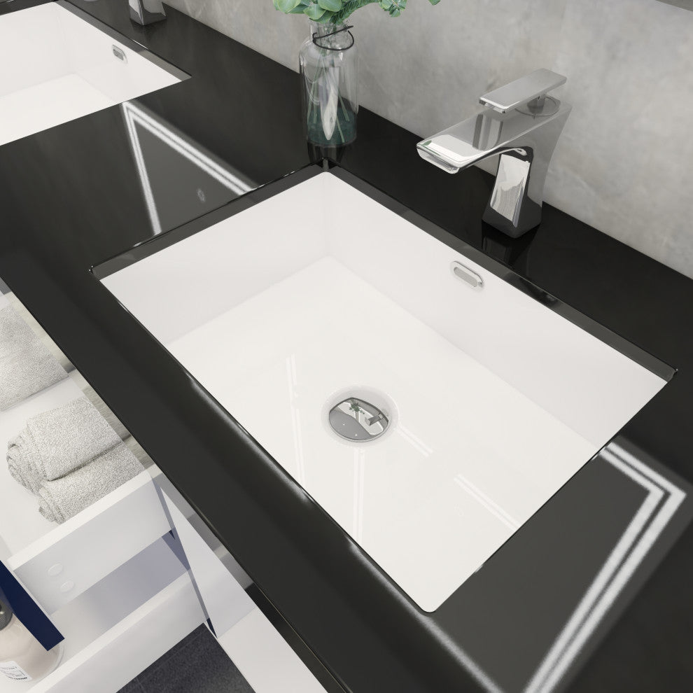 Belli 60" Double Sink Wall Mount Vanity Set, High Gloss Blue, Matt Black Top