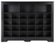 Gewnee Modern Shoe Cabinet with Curved Base
