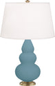 Robert Abbey RA-MOB30 1-Light Accent Lamp, Small Triple Gourd