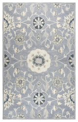 Rizzy Home RS915A Resonant Transitional Area Rug 8'x10' Gray
