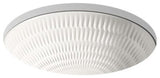 Kohler Derring 17" X 14" Under-Mount Bathroom Sink, Translucent White