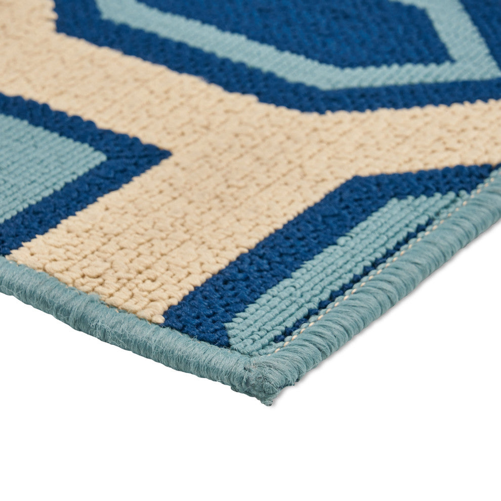 GDF Studio Henna Indoor Geometric Area Rug, 8'x11'