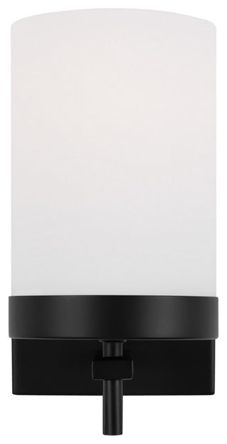 Zire 1-Light Wall/Bath Sconce, Midnight Black