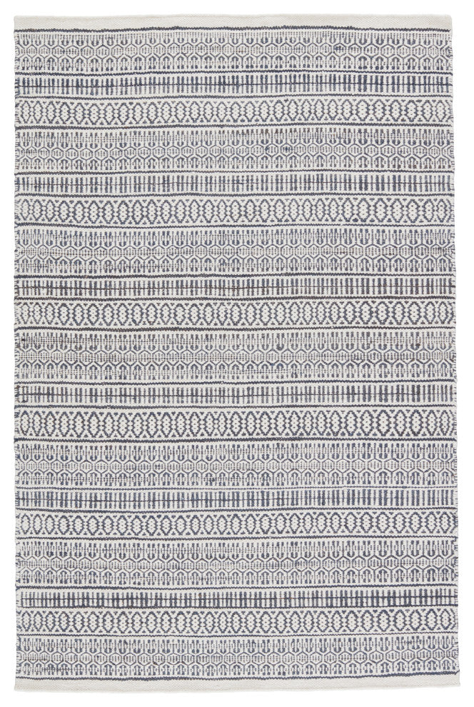 Jaipur Living Galway Natural Trellis Area Rug, Slate/Ivory, 10'x14'