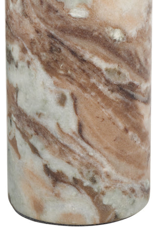 Safavieh Couture Giabella Marble Accent Table, White/Brown