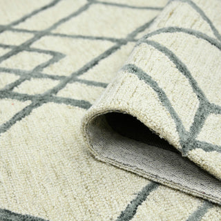 Vista Duncan Area Rug, Ivory, 2' x 3', Geometric