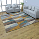 HAND TUFTED WOOL ECO-FRIENDLY AREA RUGS, Multicolor Color, Geometric Design