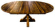 Jackson Reclaimed Wood Round Dining Table, Natural, 60x60