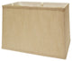18" Golden Fiber Throwback Rectangle Burlap Lampshade