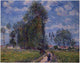 Gustave Loiseau Path Near Saint Cyr Vaudreuil Premium Canvas Print