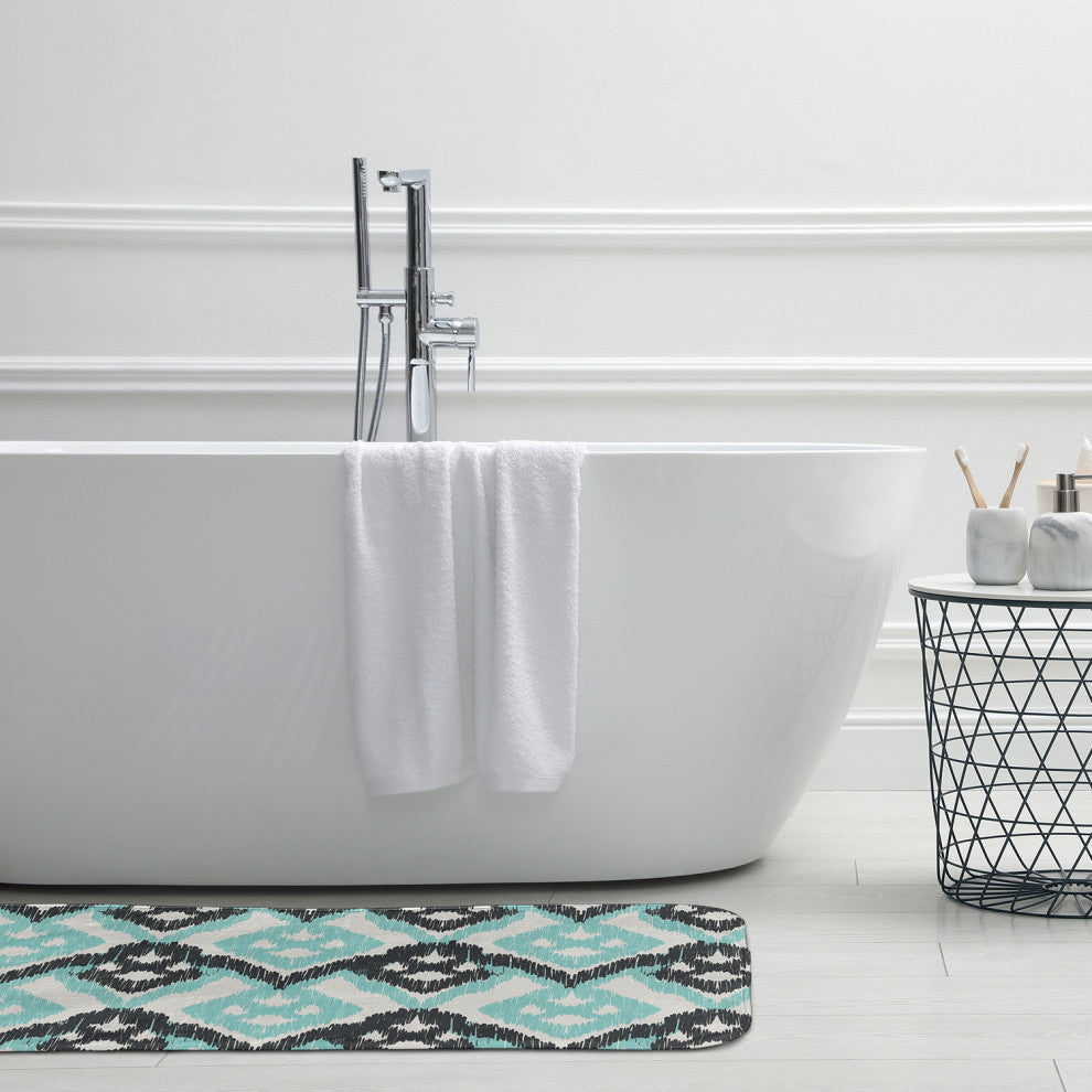 34" x 21" Hipster Bathmat, Pepper