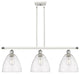 Innovations 516-3I-WPC-GBD-94-LED 3 Light Island Light, White, Polished Chrome