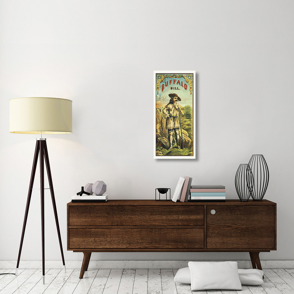 "Buffalo Bill - 1840" Stretched Canvas Giclee by Hollywood Photo Archive, 17x36"