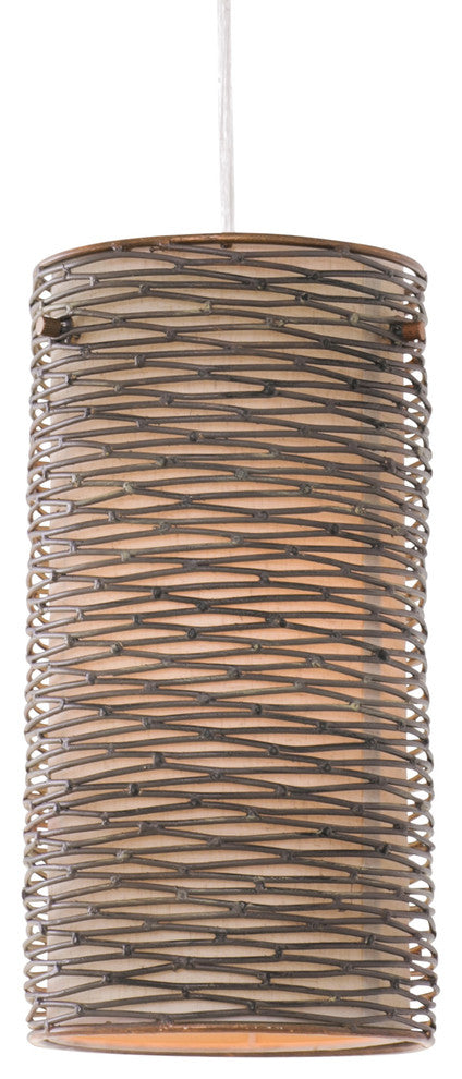 Varaluz Flow 1-Lt Mini Pendant - Hammered Ore