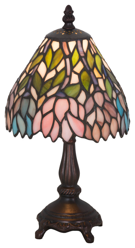 Meyda lighting 27294 14"H Wisteria Mini Lamp