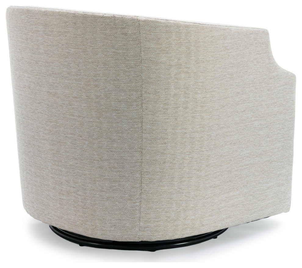 Infinity Swivel Barrel Chair, Sand