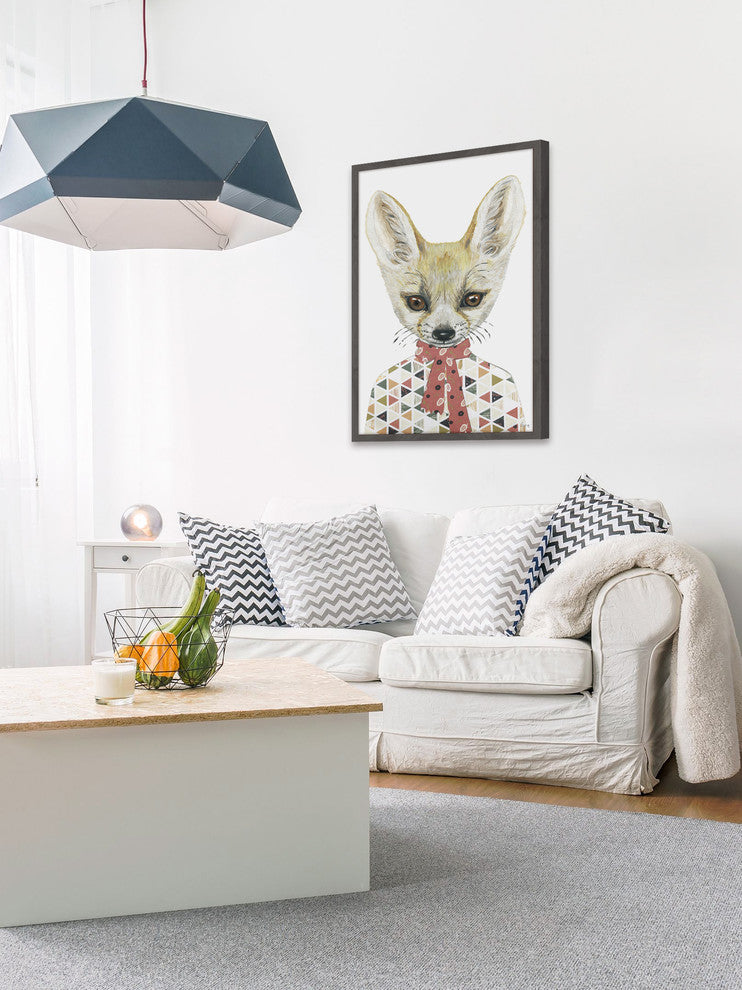 "Preppy" Framed Painting Print, 20"x30"