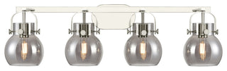 4 37" Bath Vanity-Light Polished Nickel