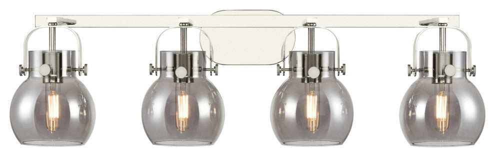 4 37" Bath Vanity-Light Polished Nickel