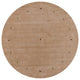 8' Round Persian Gabbeh Hand Knotted Rug Q4292