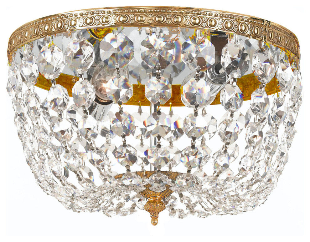 Crystorama 2-Light Ceiling Mount