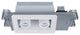 Silo LED Multiple Two-Light non-IC Airtight Housing, Light and 3000K, White