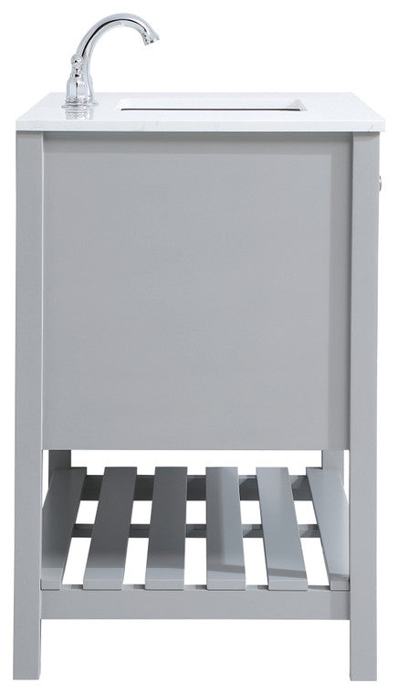 Tucker Grey 42" Single Sink Bathroom Vanity