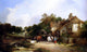 Senior William Shayer The Road Side Inn  Somerset Gallery Wrapped Canvas Print