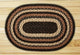 Earth Rugs RC-313 Mocha / Frappuccino Rectangle Braided Rug 8 Feet x 10 Feet