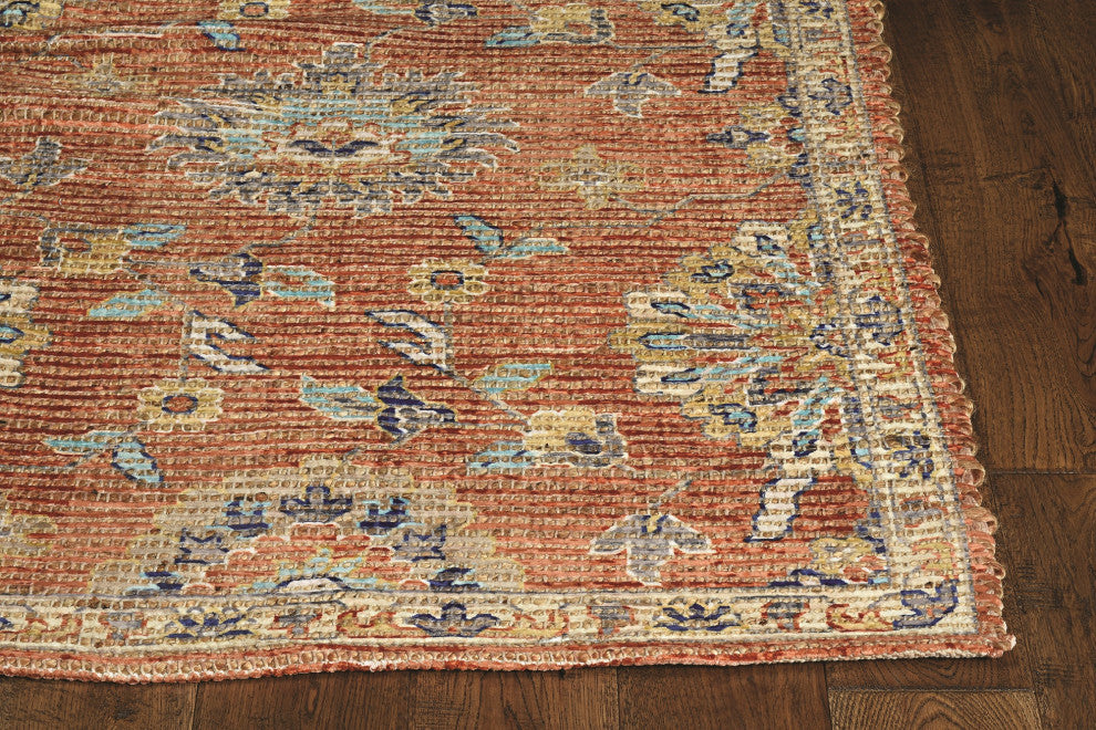 Morris Chloe Distressed Moroccan Accent Rug, Spice, 5' X 7'