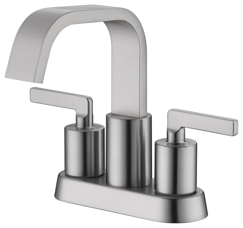 Ultra Faucets UF4681X Two-Handle Bathroom Faucet, Brushed Nickel