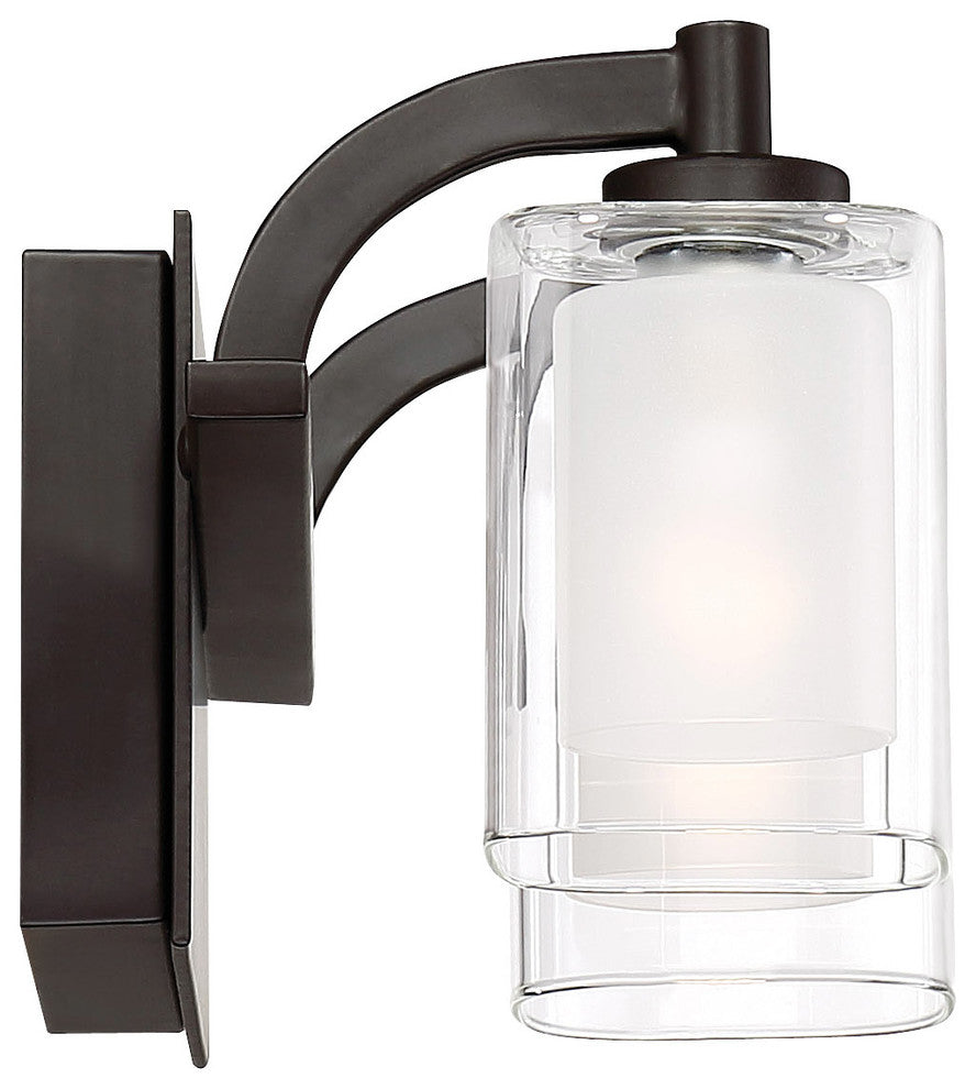 Quoizel KLT8602WTLED Two Light Bath Fixture, Western Bronze Finish