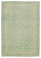 Rug N Carpet - Handmade Oriental 6' 2" x 8' 10" Pastel Oushak Area Rug